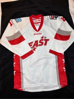 VTG CCM Eastern Conference Nations Cup Tier 2 Hockey Jersey YOUTH Large 285.COM